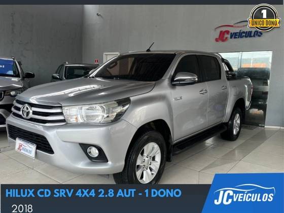 TOYOTA HILUX 2.8 SRV 4X4 CD 16V DIESEL 4P AUTOMÁTICO